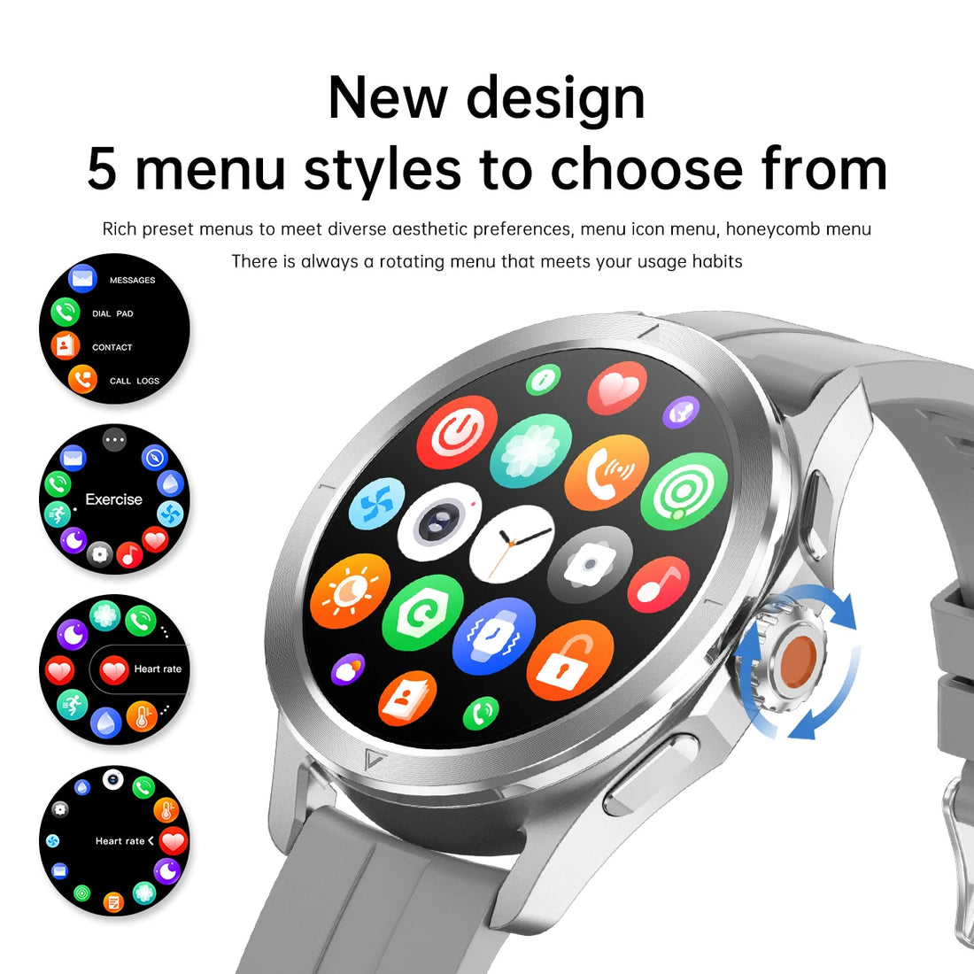 Xiaomi S4 Ultra Smartwatch for – Fitness & Bluetooth Call