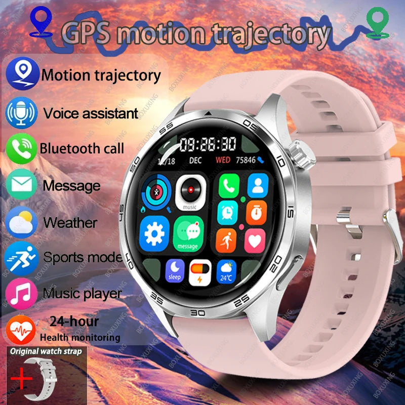Huawei GT5 Pro GPS Smartwatch – AMOLED Heart Rate