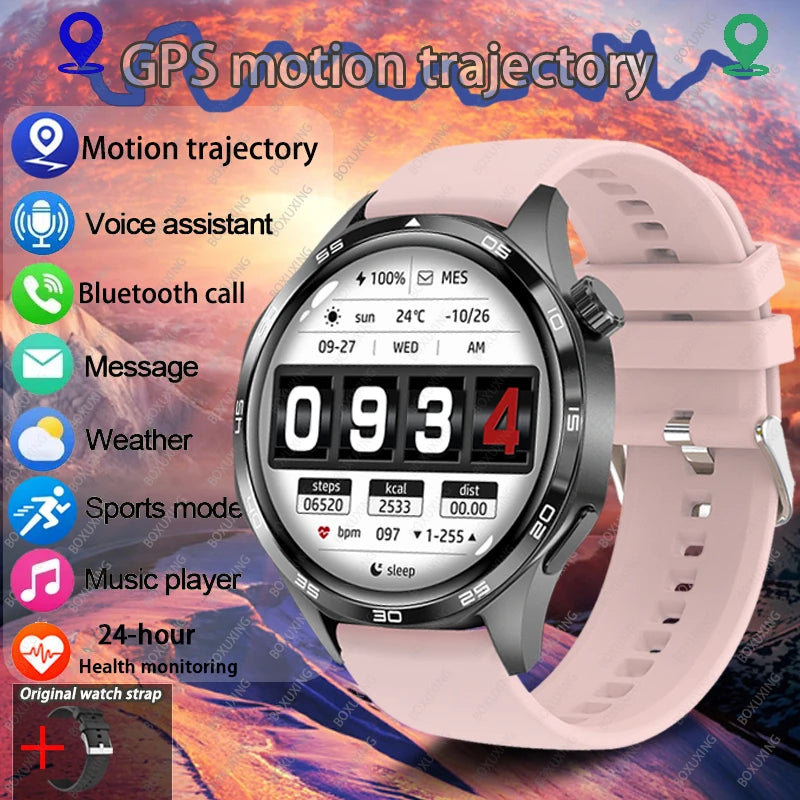 Huawei GT5 Pro GPS Smartwatch – AMOLED Heart Rate
