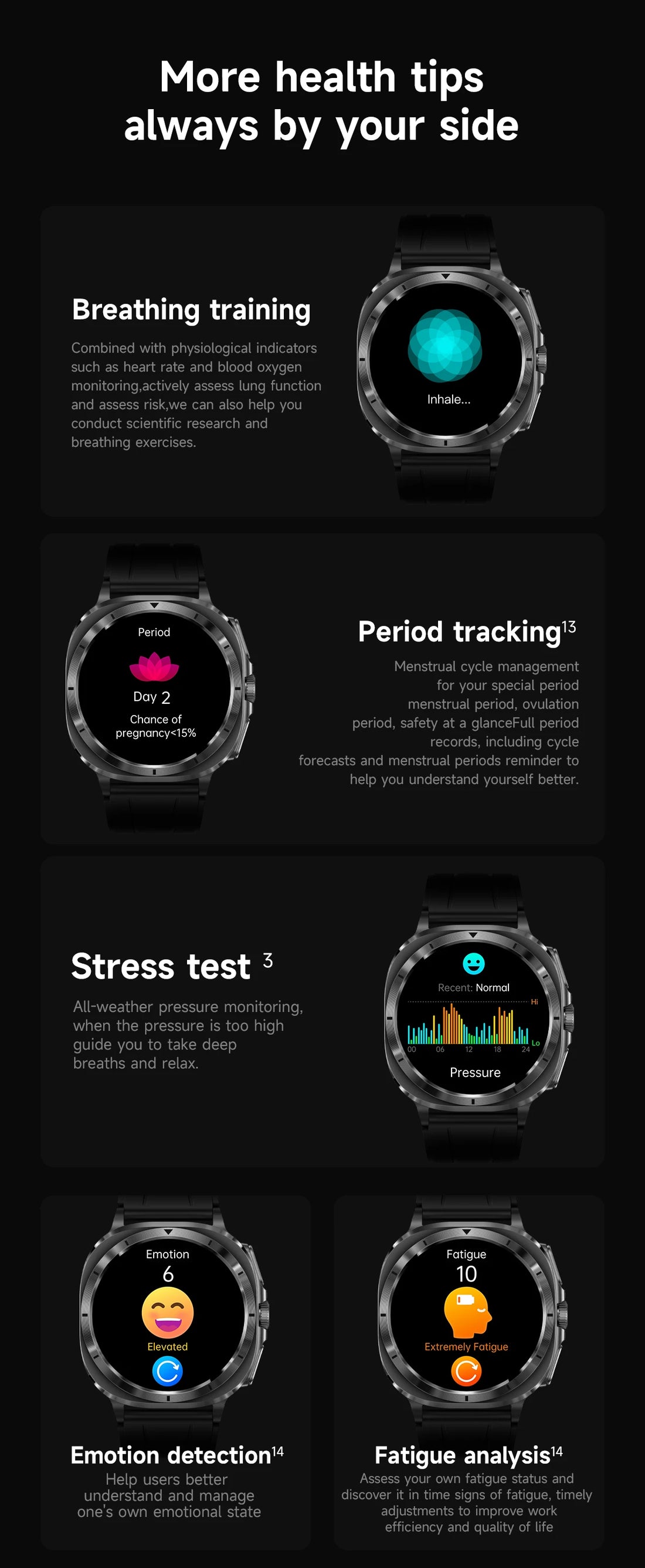 2025 Xiaomi Health Smartwatch – Body Analysis & ECG