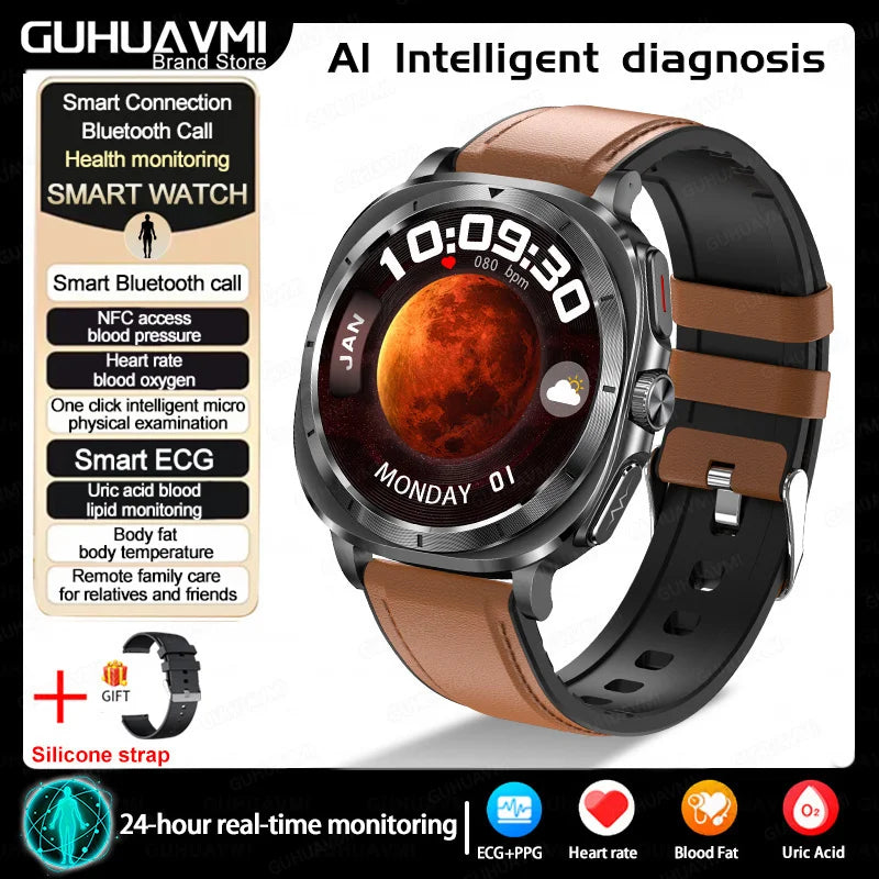 2025 Xiaomi Health Smartwatch – Body Analysis & ECG