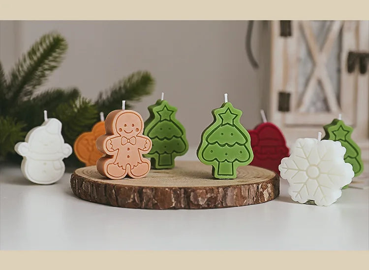 4-Piece Christmas Scented Candle Set with Box