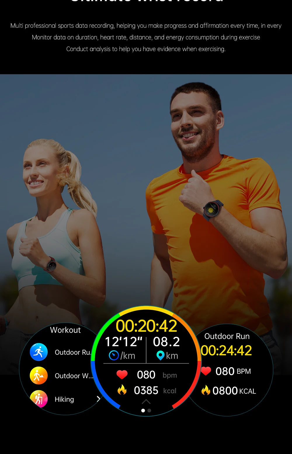 2025 Nursing Health Laser Smartwatch – Blood Pressure & Heart Monitor