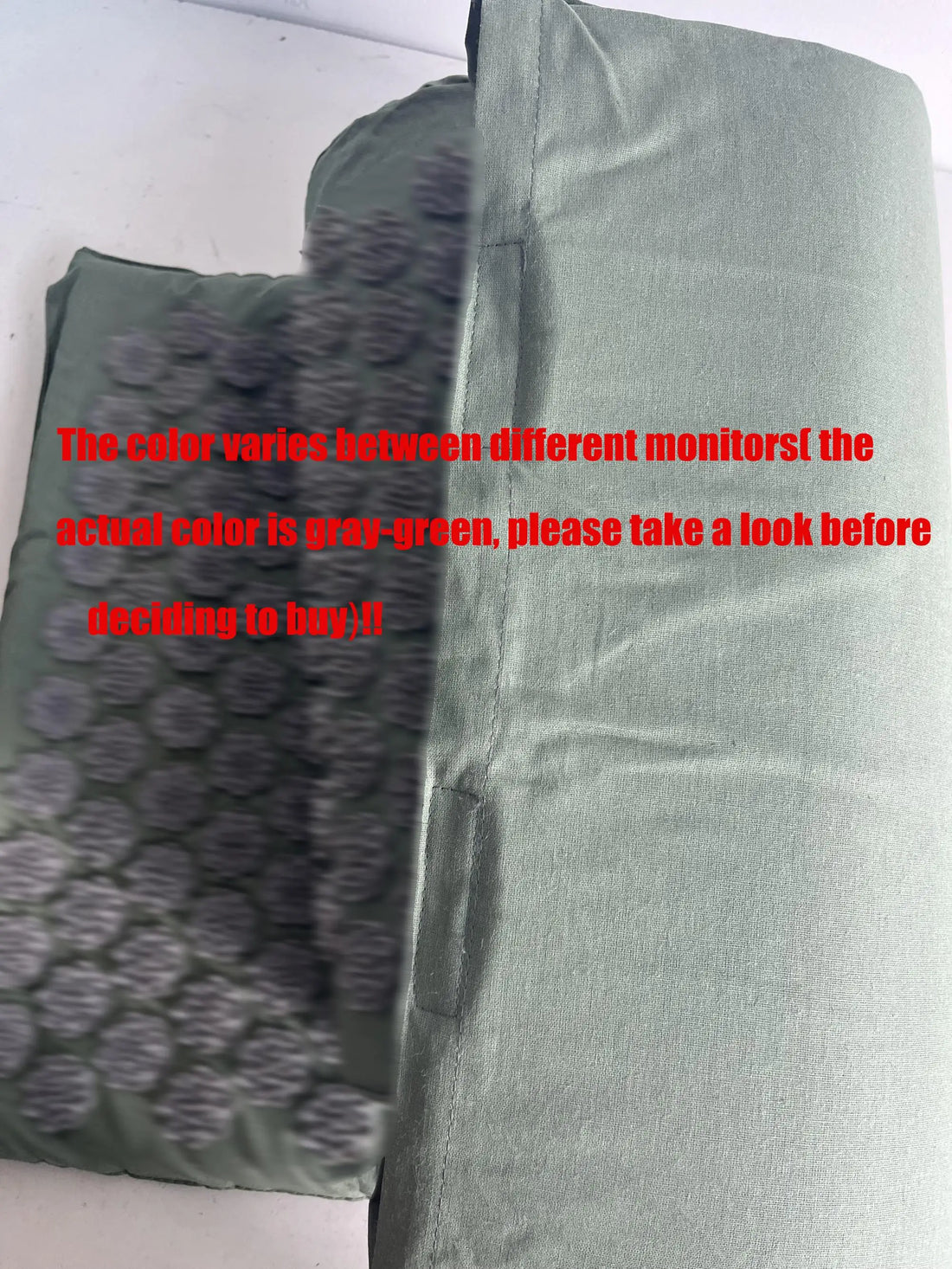 Acupressure Yoga Mat & Kuznetsov Applicator Cushion