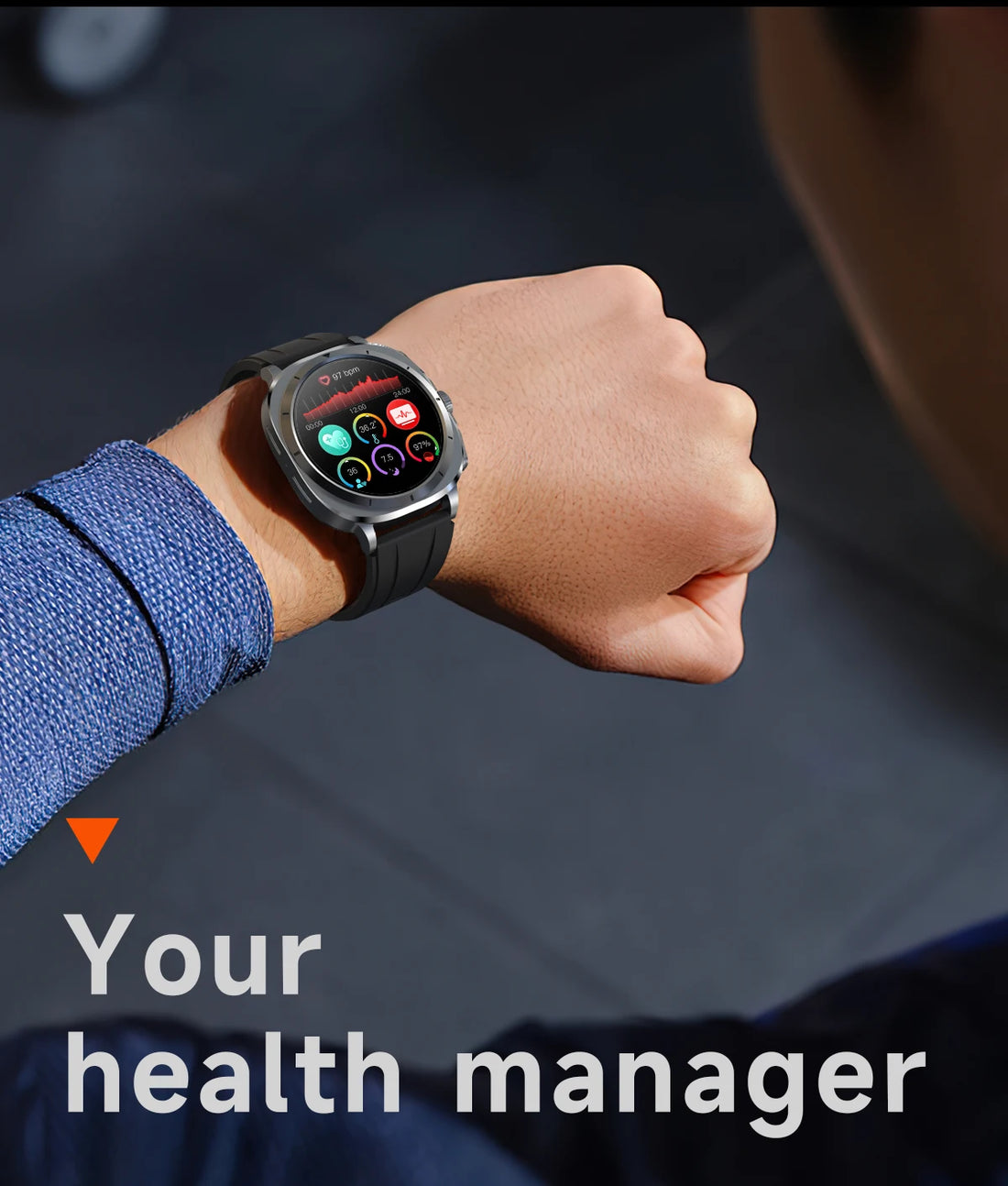 2025 Xiaomi Health Smartwatch – Body Analysis & ECG