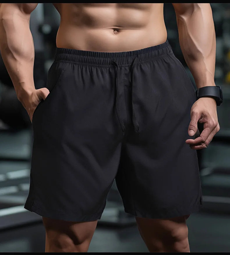 Men’s Breathable Sports Shorts – Quick-Dry Tennis & Running