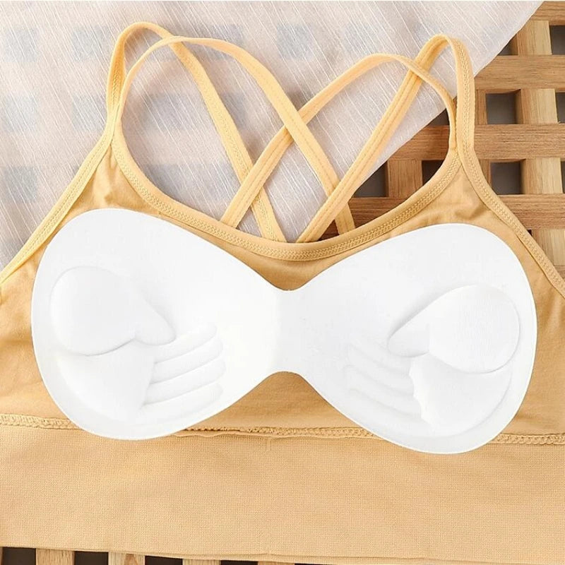 Women’s Cross-Strap Sports Bra – Breathable Yoga Tank Top