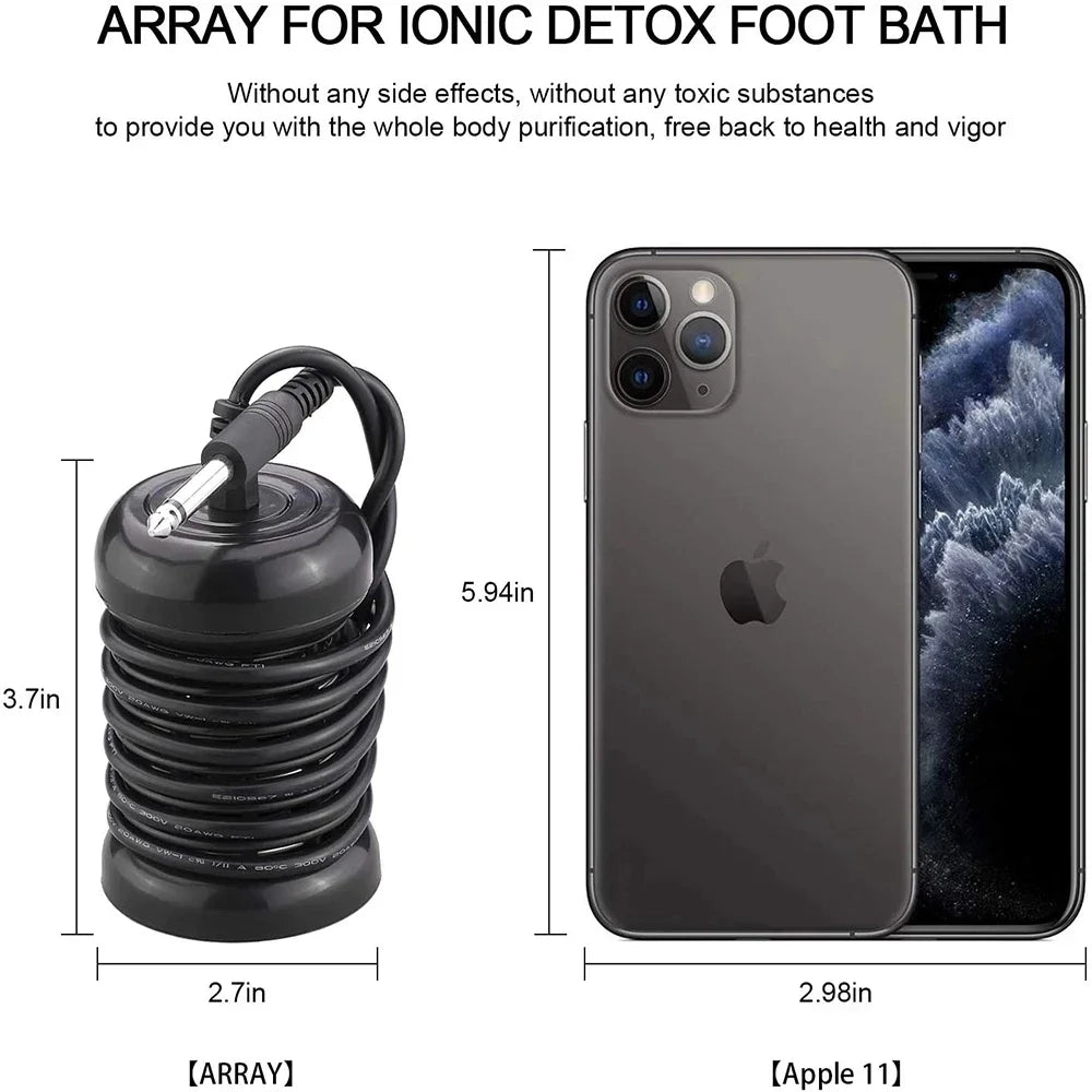 Detox Ionic Foot Spa Bath – Massage & Fatigue Relief