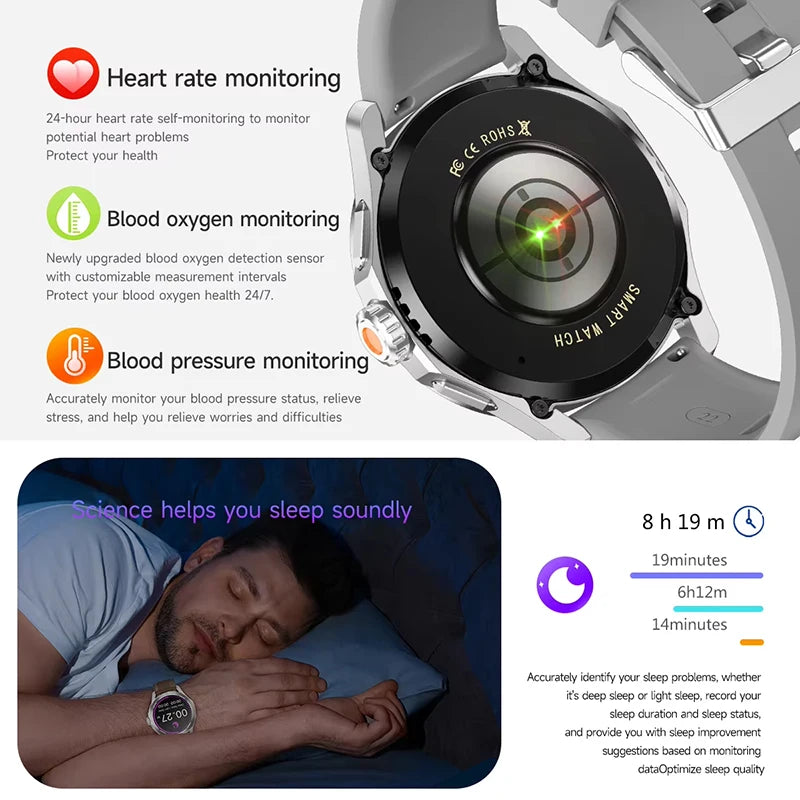Xiaomi S4 Ultra Smartwatch for – Fitness & Bluetooth Call