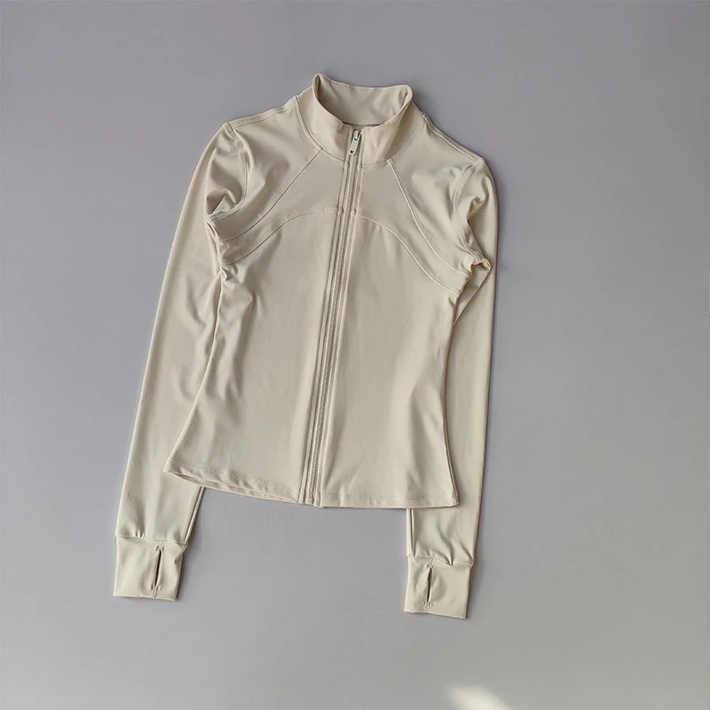 Women’s High-End Long Sleeve Yoga & Running Jacket