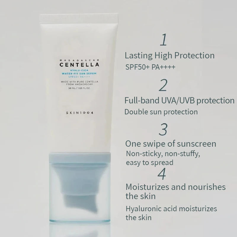 Centella Hyalu-Cica Moisture Cream & SPF50 Sun Serum