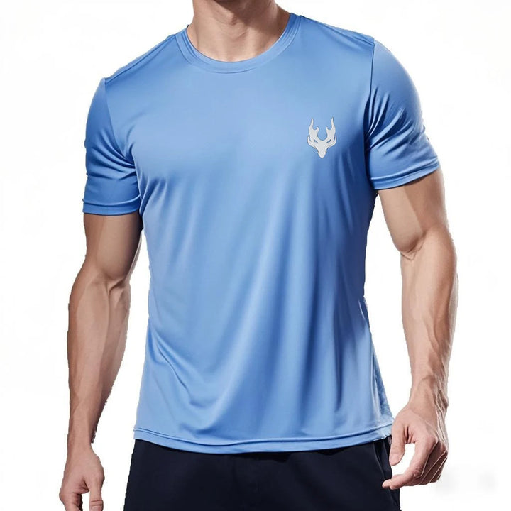 Men’s Quick-Dry Running & Sports T-Shirt – Summer Gym Tee