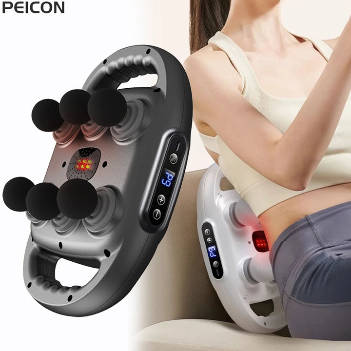 Professional Six-Head Fascia Gun Muscle Massager