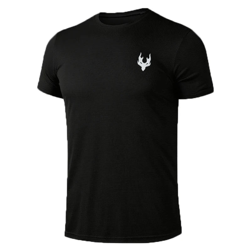 Men’s Quick-Dry Running & Sports T-Shirt – Summer Gym Tee