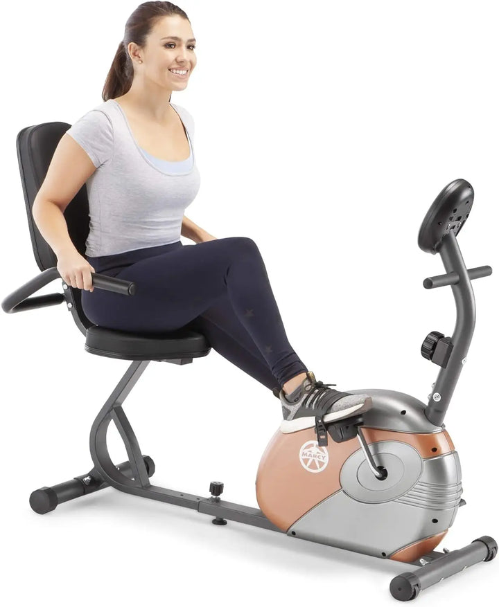 Adjustable Magnetic Resistance Exercise Bike – Home Cardio