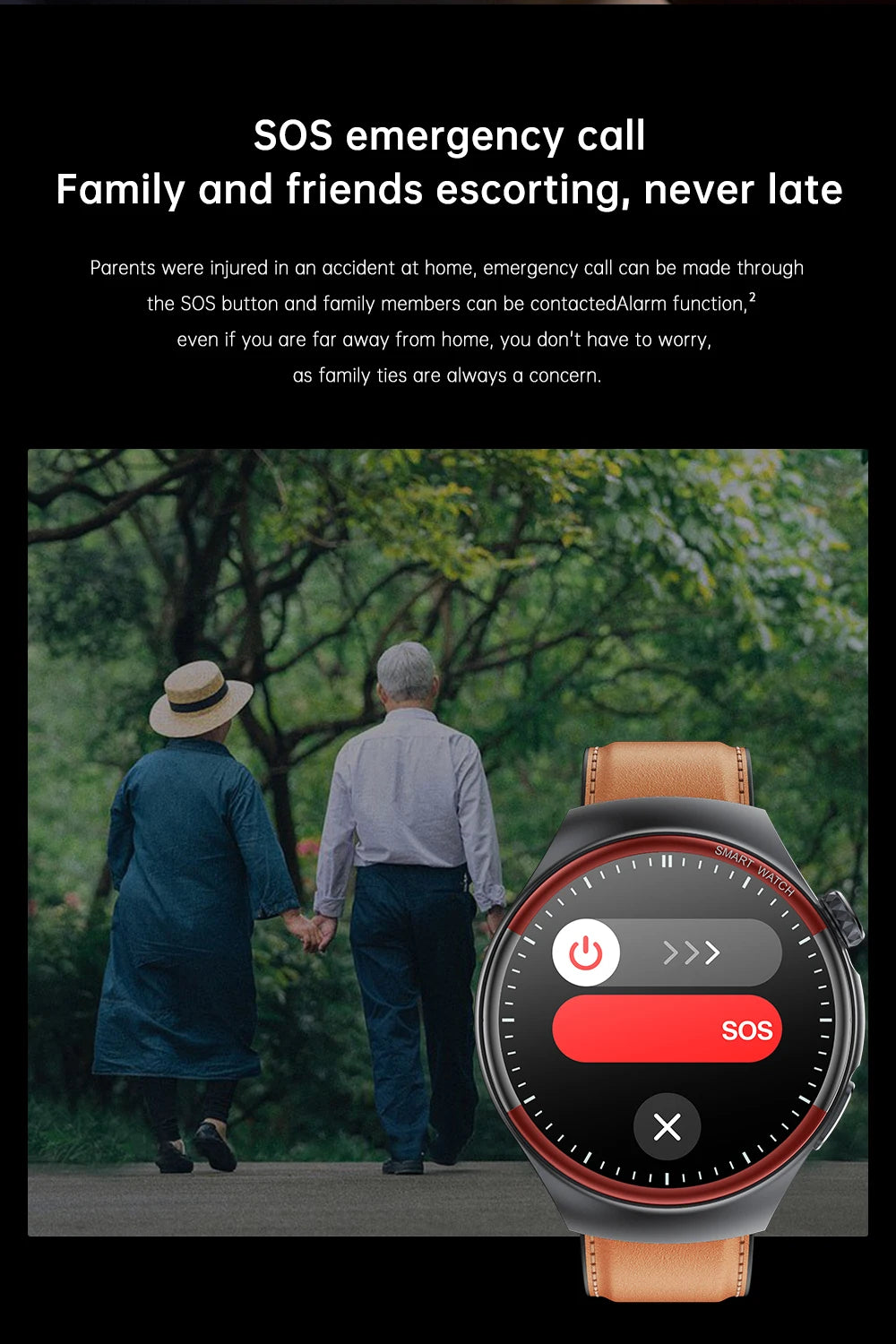 2025 Nursing Health Laser Smartwatch – Blood Pressure & Heart Monitor