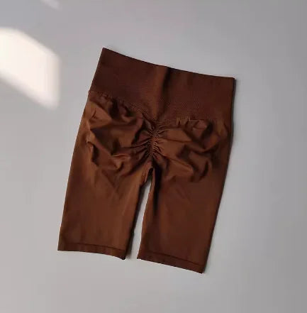 Women’s High Waist Yoga & Fitness Shorts – Tummy Control