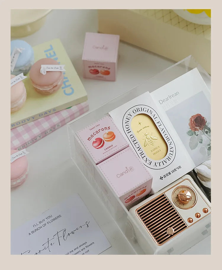 Macaron-Shaped Soy Wax Scented Candle