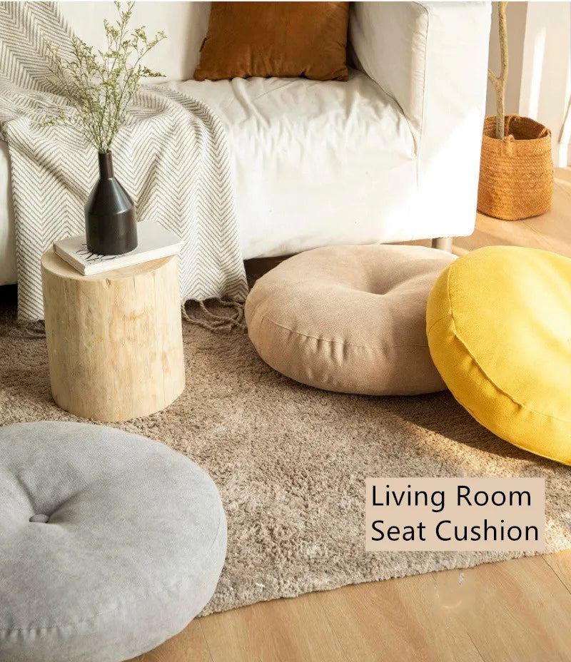 Round Floor Seat Pillow for Yoga & Meditation