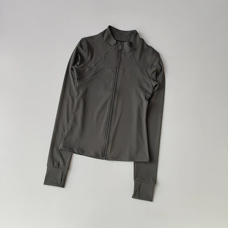 Women’s High-End Long Sleeve Yoga & Running Jacket