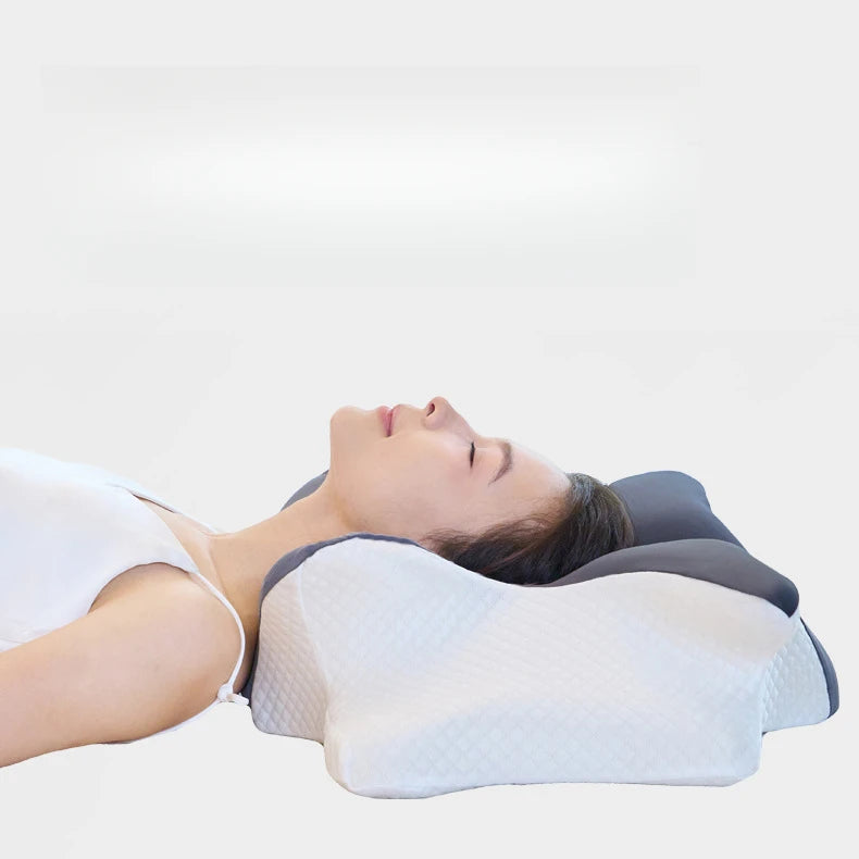 Butterfly Memory Foam Cervical Pillow with Neck Support