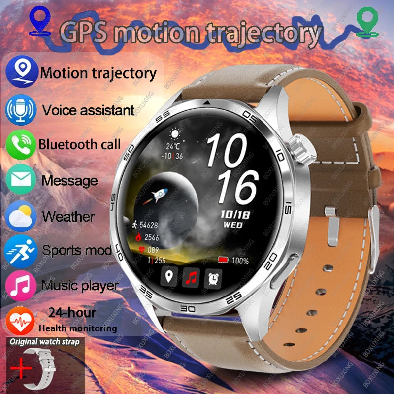 Huawei GT5 Pro GPS Smartwatch – AMOLED Heart Rate