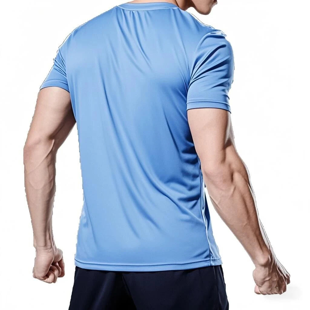 Men’s Quick-Dry Running & Sports T-Shirt – Summer Gym Tee