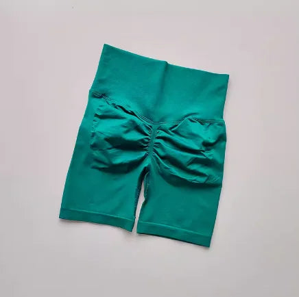 Women’s High Waist Yoga & Fitness Shorts – Tummy Control