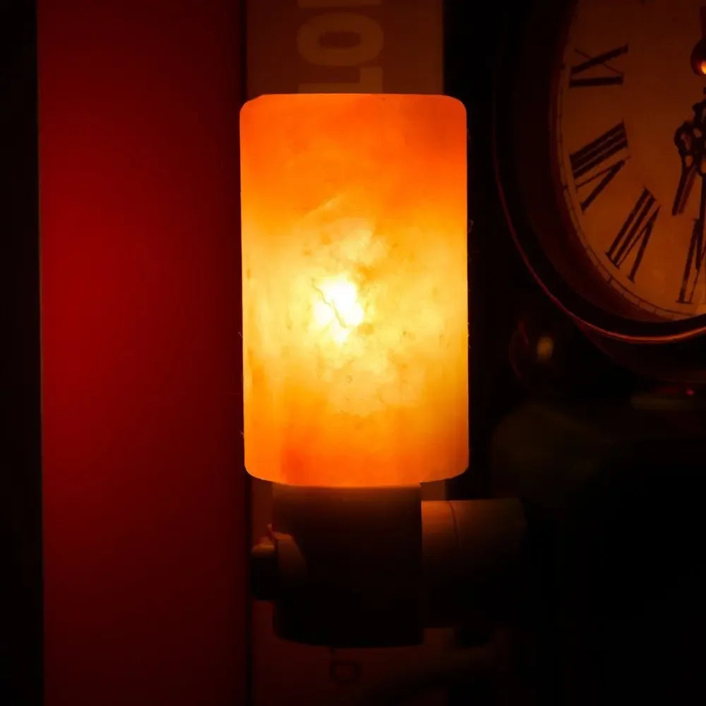 Himalaya Crystal Salt Lamp – Twin Tower USB Night Light
