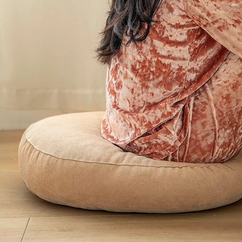 Round Floor Seat Pillow for Yoga & Meditation