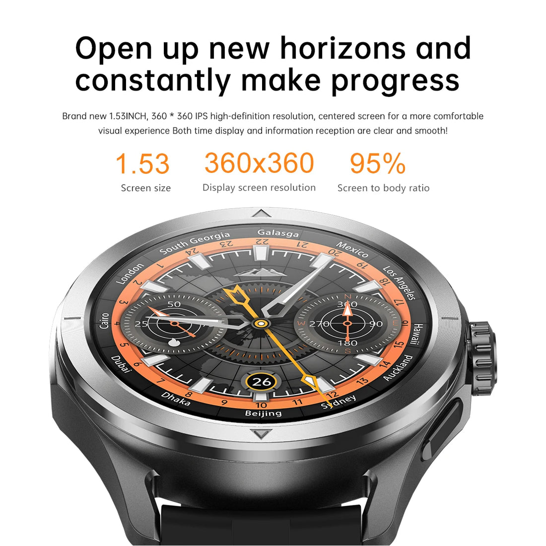 Xiaomi S4 Ultra Smartwatch for – Fitness & Bluetooth Call