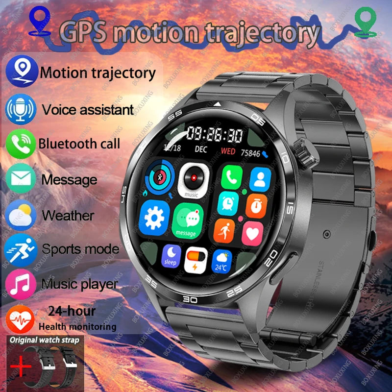 Huawei GT5 Pro GPS Smartwatch – AMOLED Heart Rate