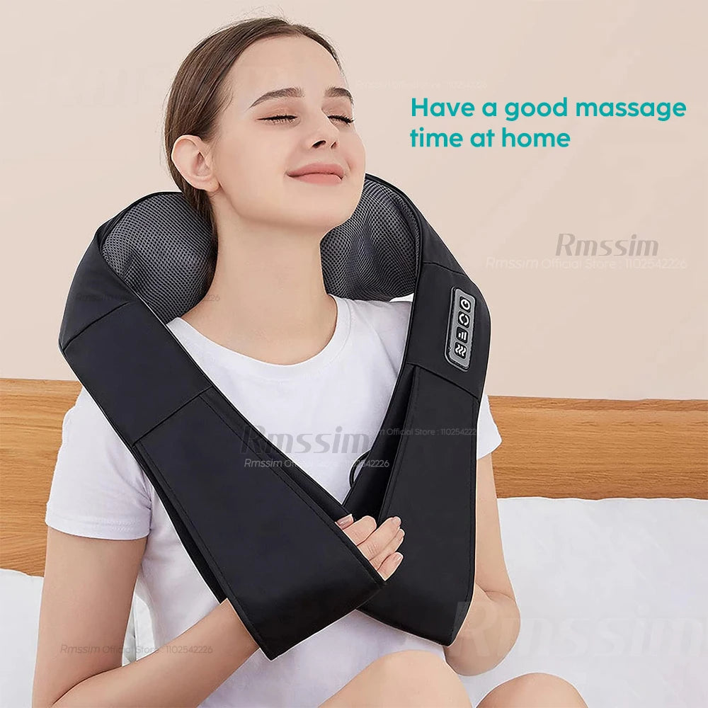 Heated Shiatsu Neck & Shoulder Massage Pillow