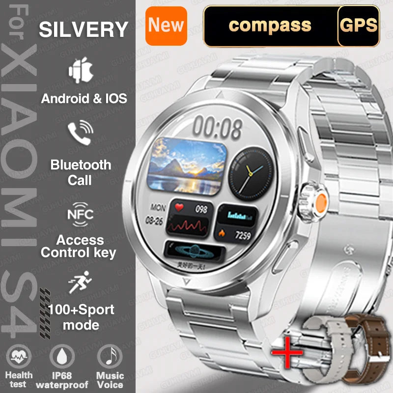 Xiaomi S4 Ultra Smartwatch for – Fitness & Bluetooth Call