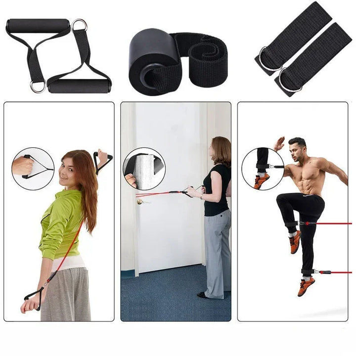 11-Piece Resistance Band Set – Pull Rope & Fitness Accessories