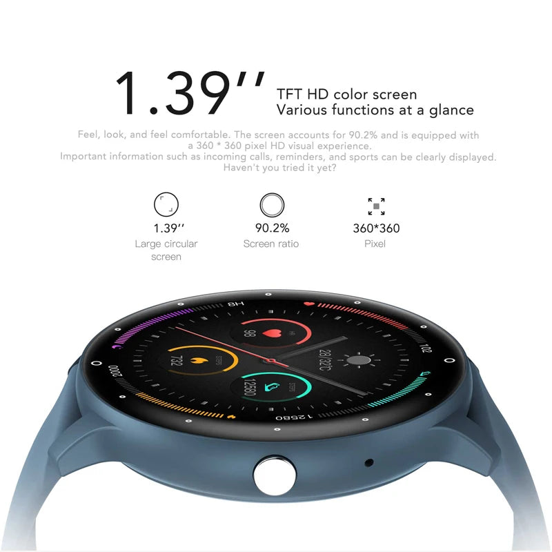 Smartwatch for Men – Fitness & Bluetooth Call