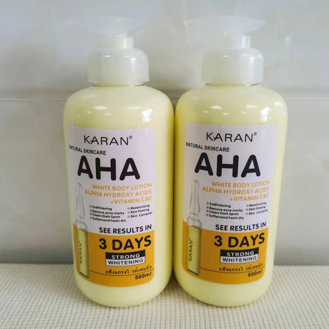 Whitening Body Cream – Hydroxy Acids & Vitamin C&E