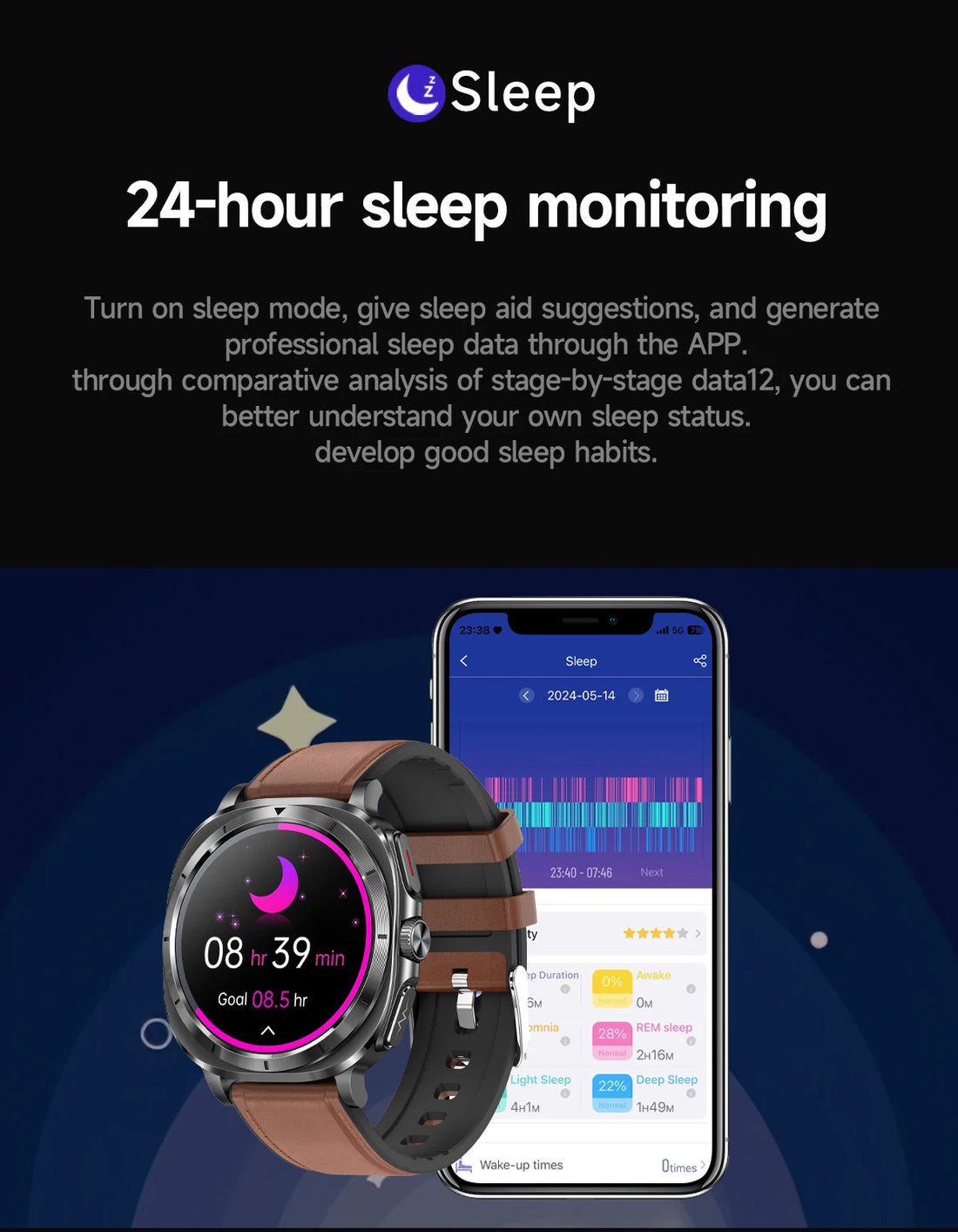 2025 Xiaomi Health Smartwatch – Body Analysis & ECG