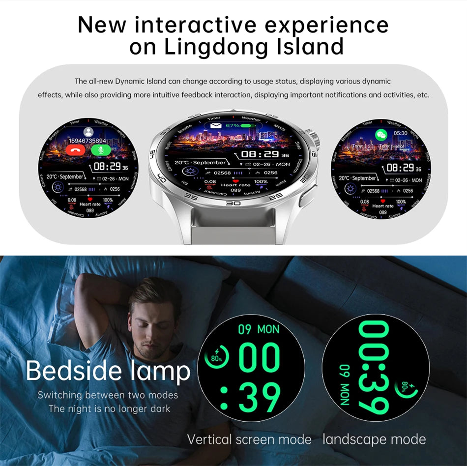 Huawei GT5 Pro GPS Smartwatch – AMOLED Heart Rate