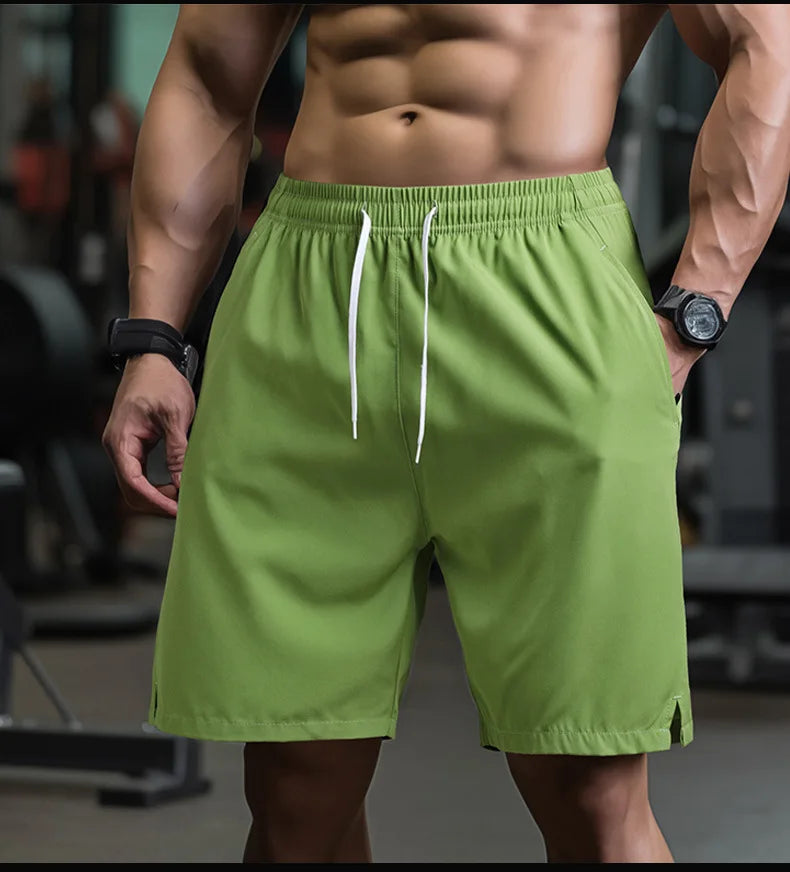 Men’s Breathable Sports Shorts – Quick-Dry Tennis & Running