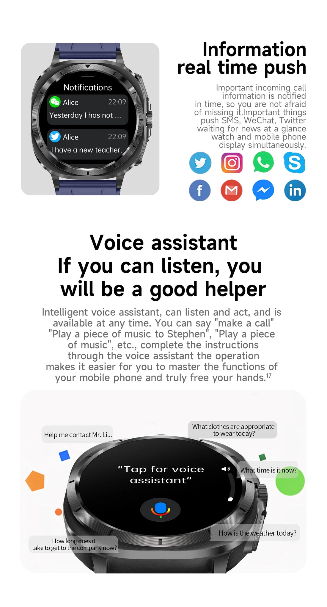 2025 Xiaomi Health Smartwatch – Body Analysis & ECG
