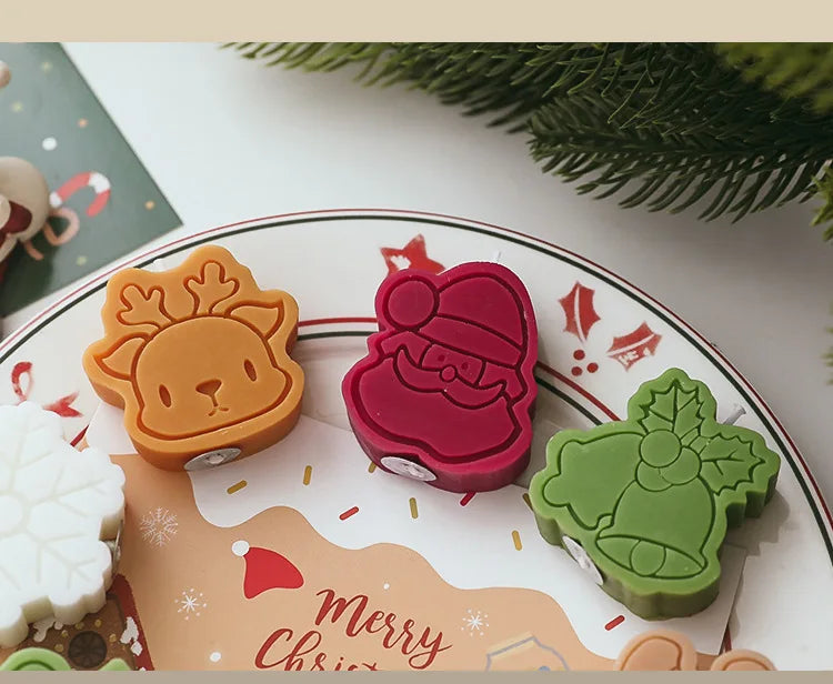 4-Piece Christmas Scented Candle Set with Box