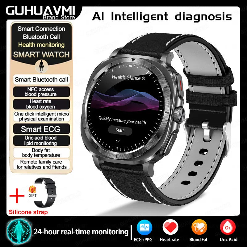 2025 Xiaomi Health Smartwatch – Body Analysis & ECG