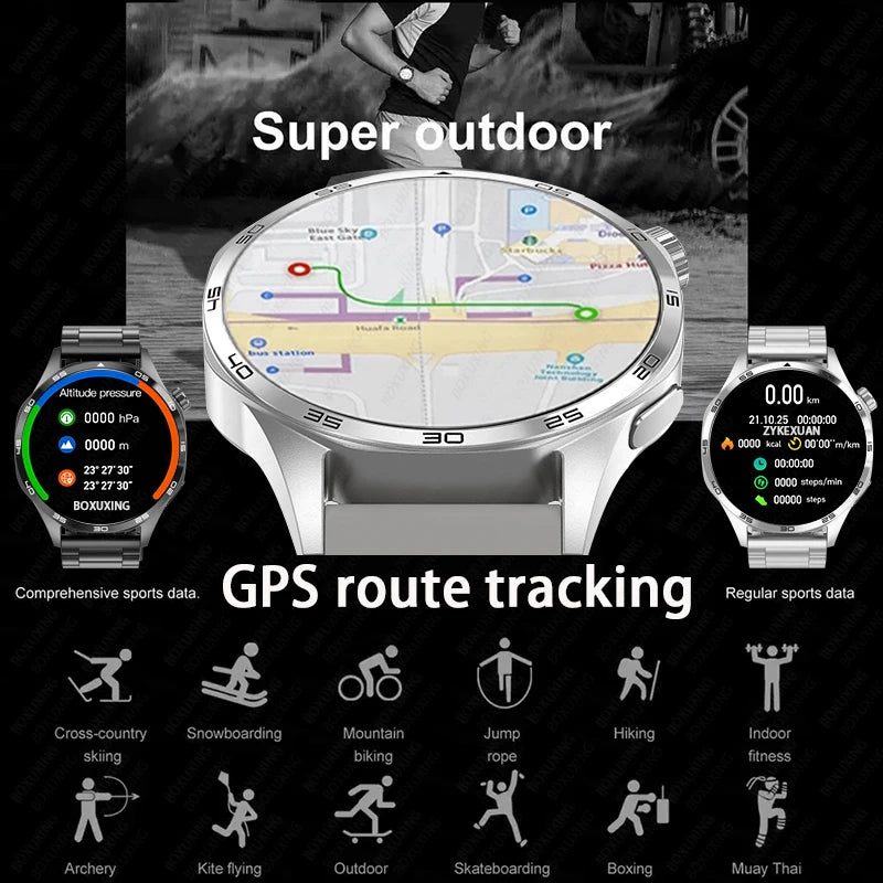 Huawei GT5 Pro GPS Smartwatch – AMOLED Heart Rate
