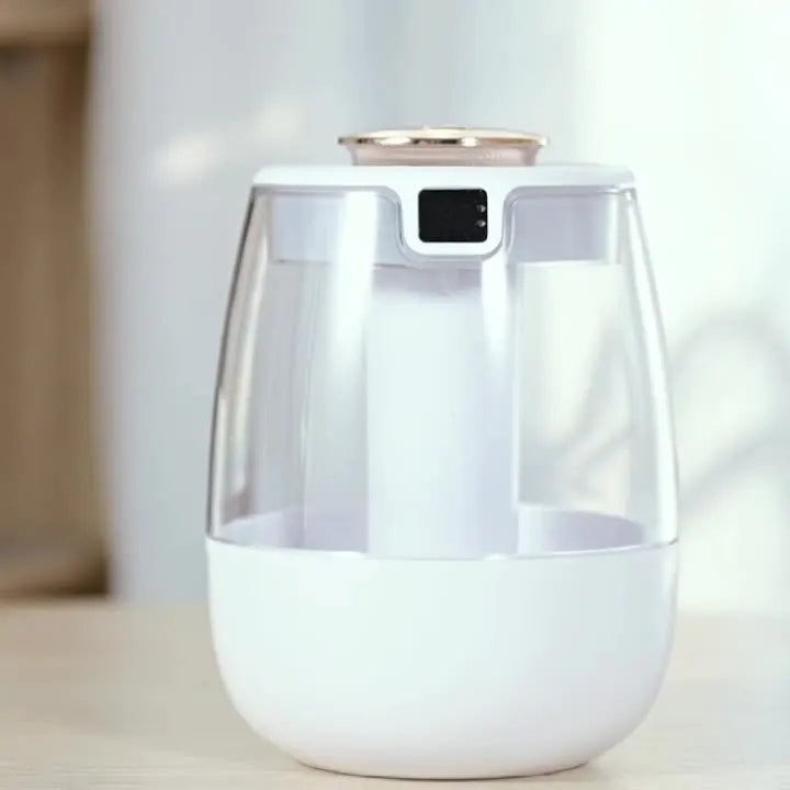 USB Air Humidifier & Aroma Diffuser – Double Spray with LED Light