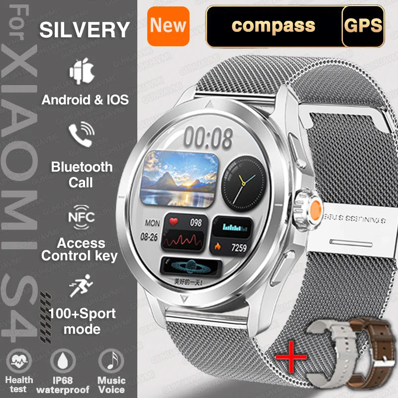 Xiaomi S4 Ultra Smartwatch for – Fitness & Bluetooth Call
