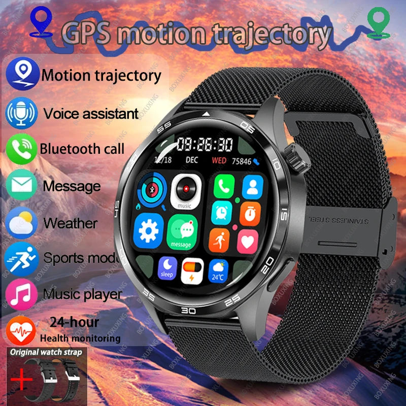 Huawei GT5 Pro GPS Smartwatch – AMOLED Heart Rate