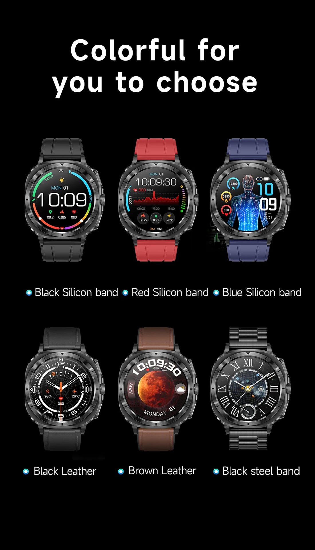 2025 Xiaomi Health Smartwatch – Body Analysis & ECG