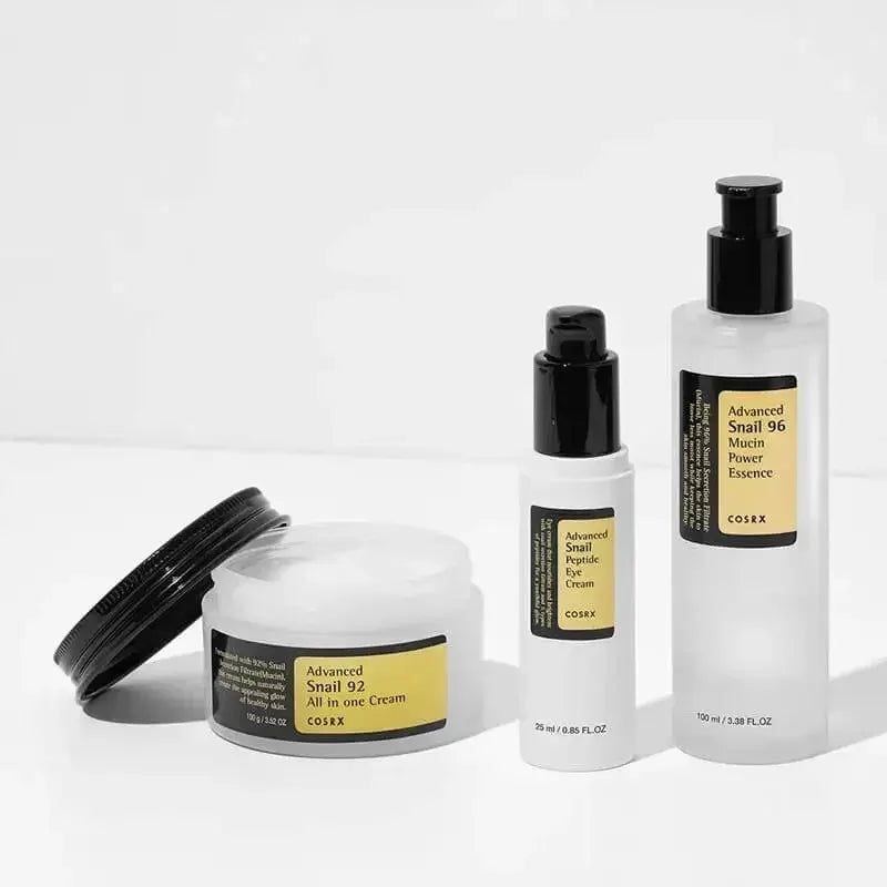 Advanced Snail Essence Skincare Set – Collagen Face Care