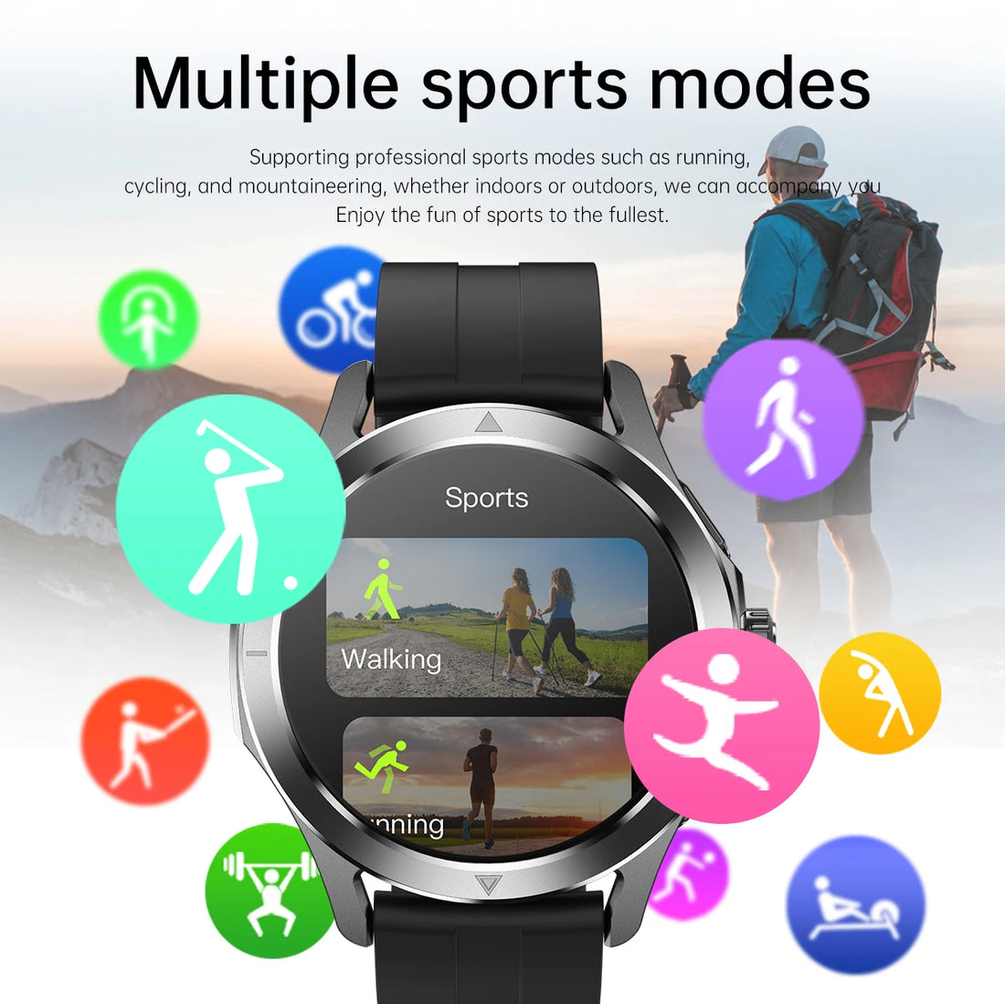 Xiaomi S4 Ultra Smartwatch for – Fitness & Bluetooth Call
